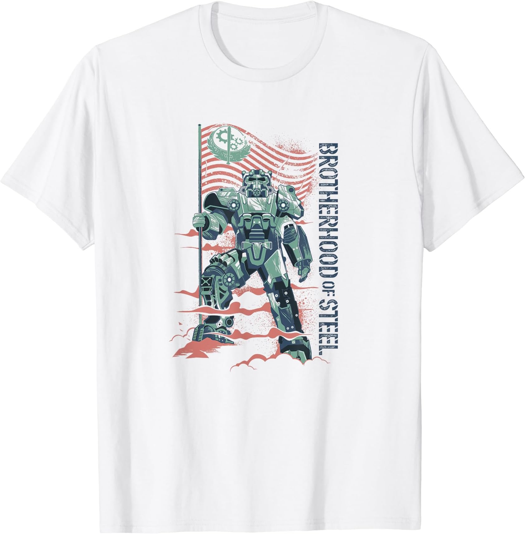 Fallout - Brotherhood of Steel T-ShirtOEKO-TEX STANDARD 100