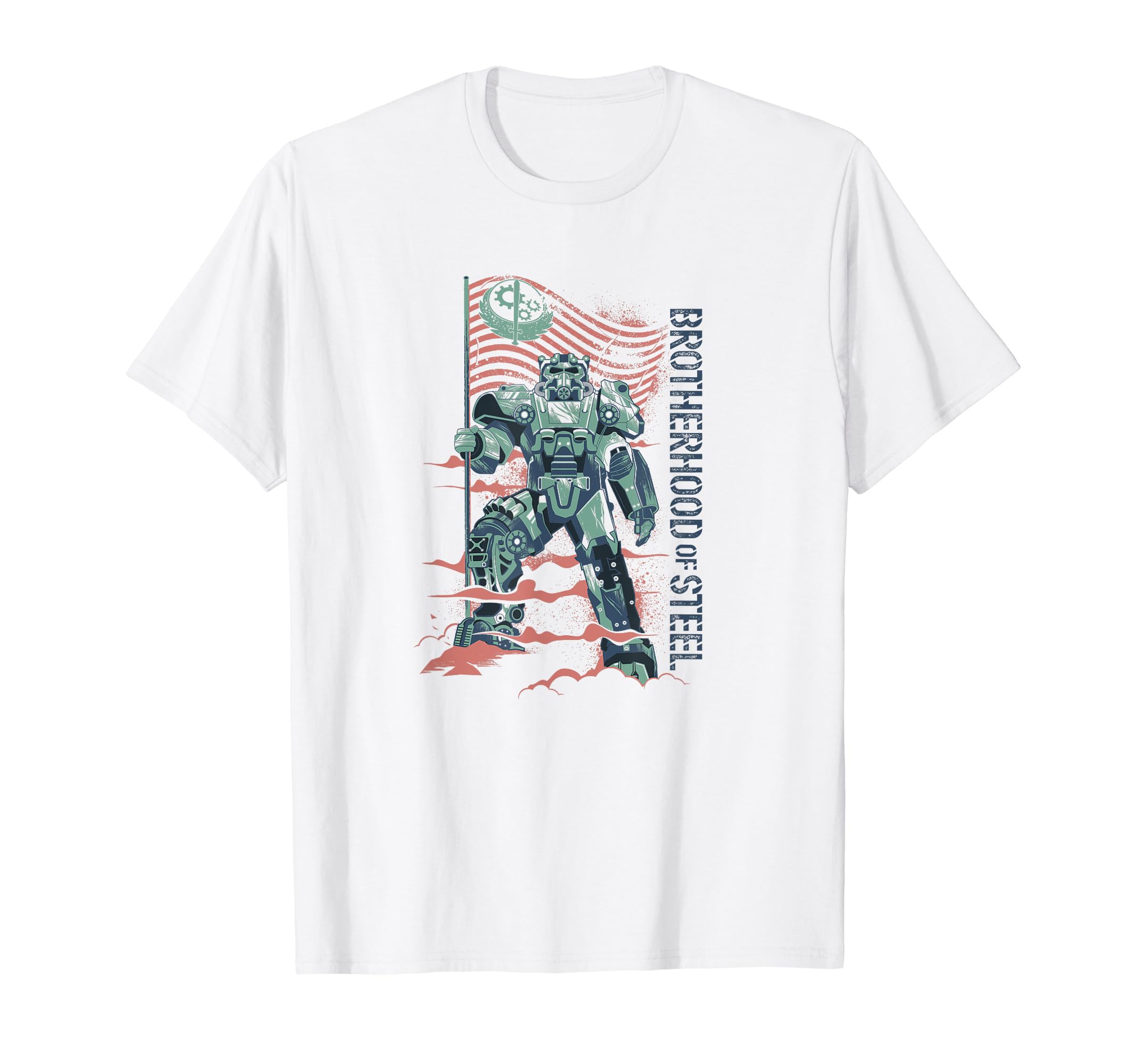 Fallout - Brotherhood of Steel T-ShirtOEKO-TEX STANDARD 100
