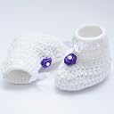 Love Crochet Art Blossom Crochet Baby Woolen Booties for 6-12 Months gallery image