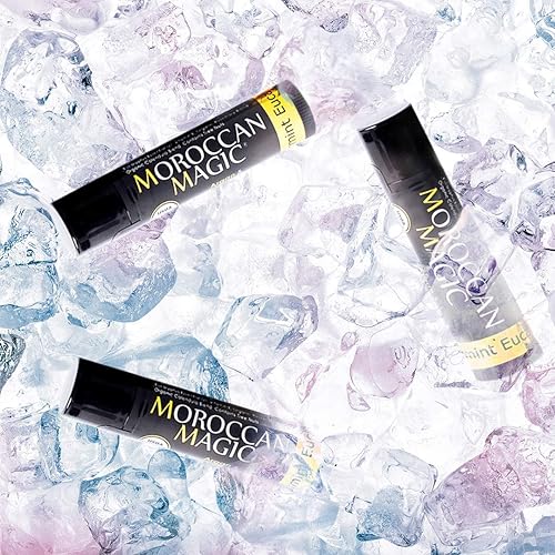 Miniatura 10 de Organic Moroccan Magic Lip Balm - Paquete de 3 unidades  Juego de bálsamo de tomillo de limón  Palillos para labios secos  Fabricado con argán