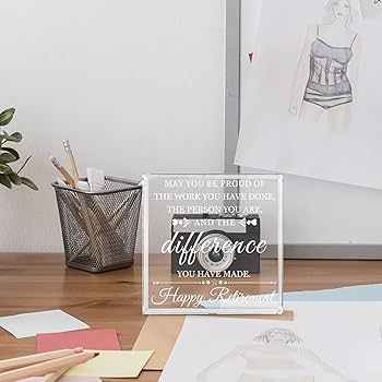 Personalised Retirement Gifts For Men Women Police Nurse Doctor Work Colleague | UK