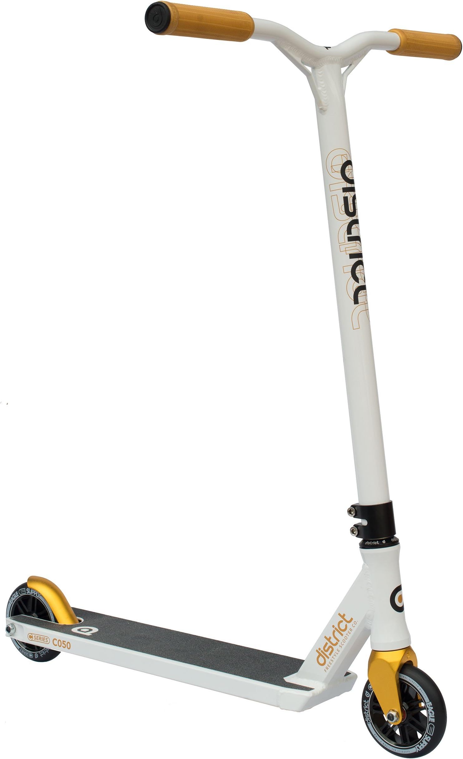 District C-Series C050 Pro Stunt Scooter (Gold/White)