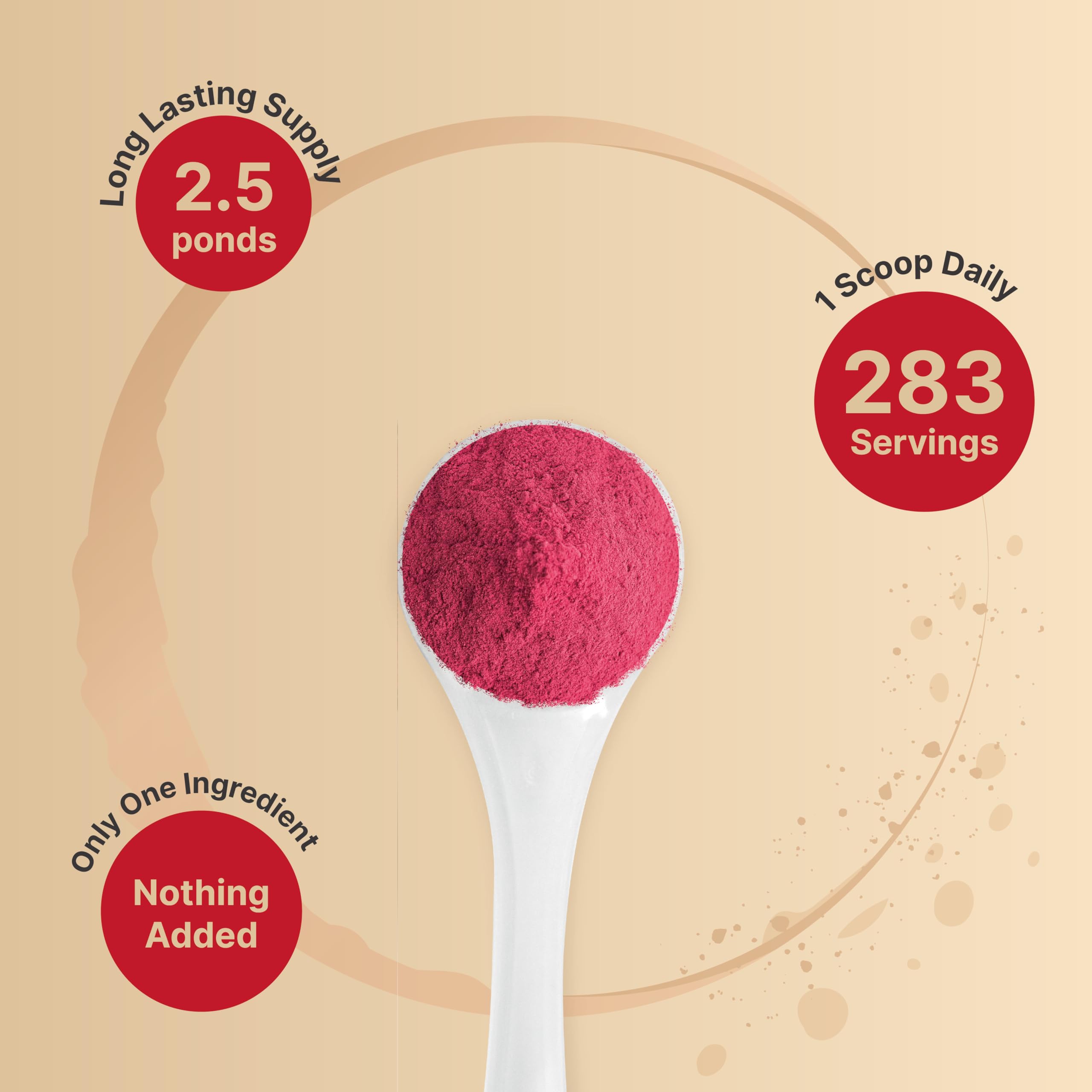 NatureBell Organic Beet Root Powder, 40 oz — Amazon image 4
