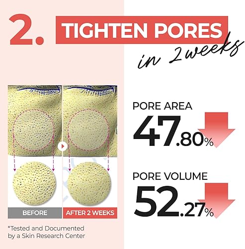 Miniatura 5 de numbuzin Almohadilla de tóner de huevo pelado de poros cero de poros n 4  Exfoliante suave, PHA, LHA, preparación para la piel de maquillaje,