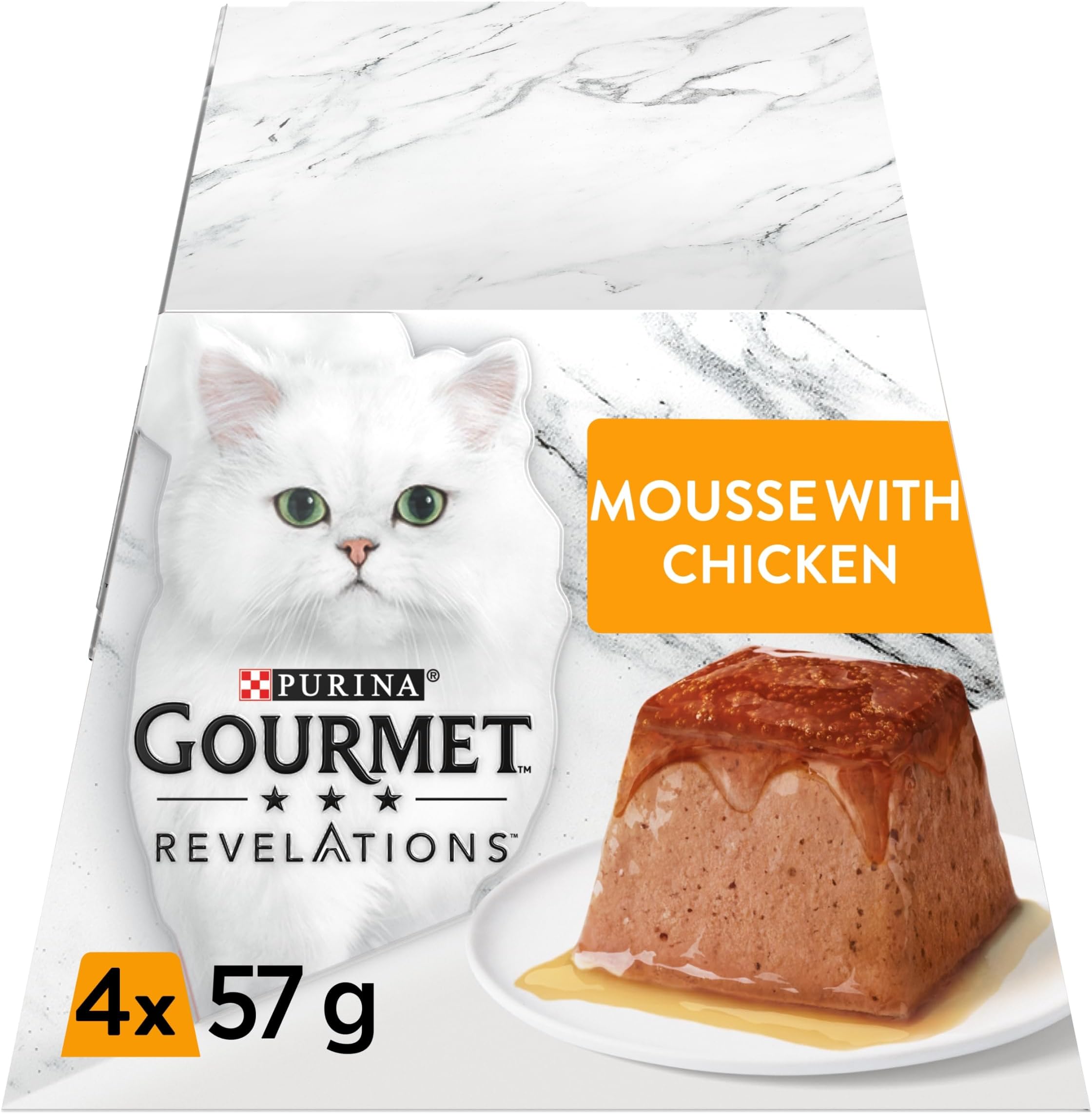 Revelations Mousse Chicken Wet Cat Food 4x57g (Pack of 6)