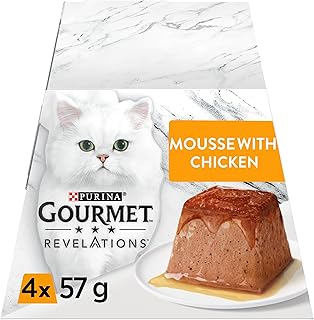 Revelations Mousse Chicken Wet Cat Food 4x57g (Pack of 6)