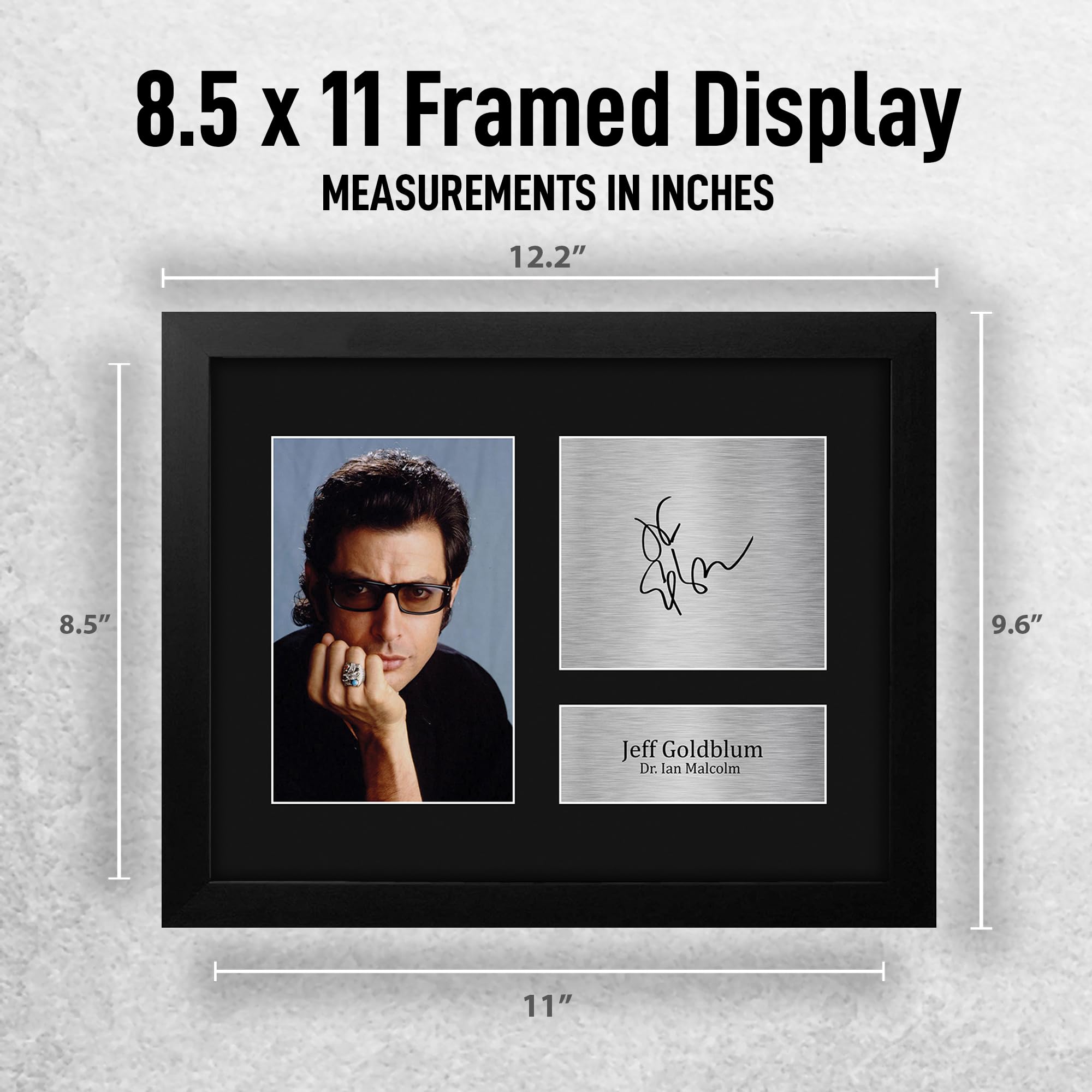 Amazon.com: HWC Trading Jeff Goldblum Jurassic Park Framed Gifts