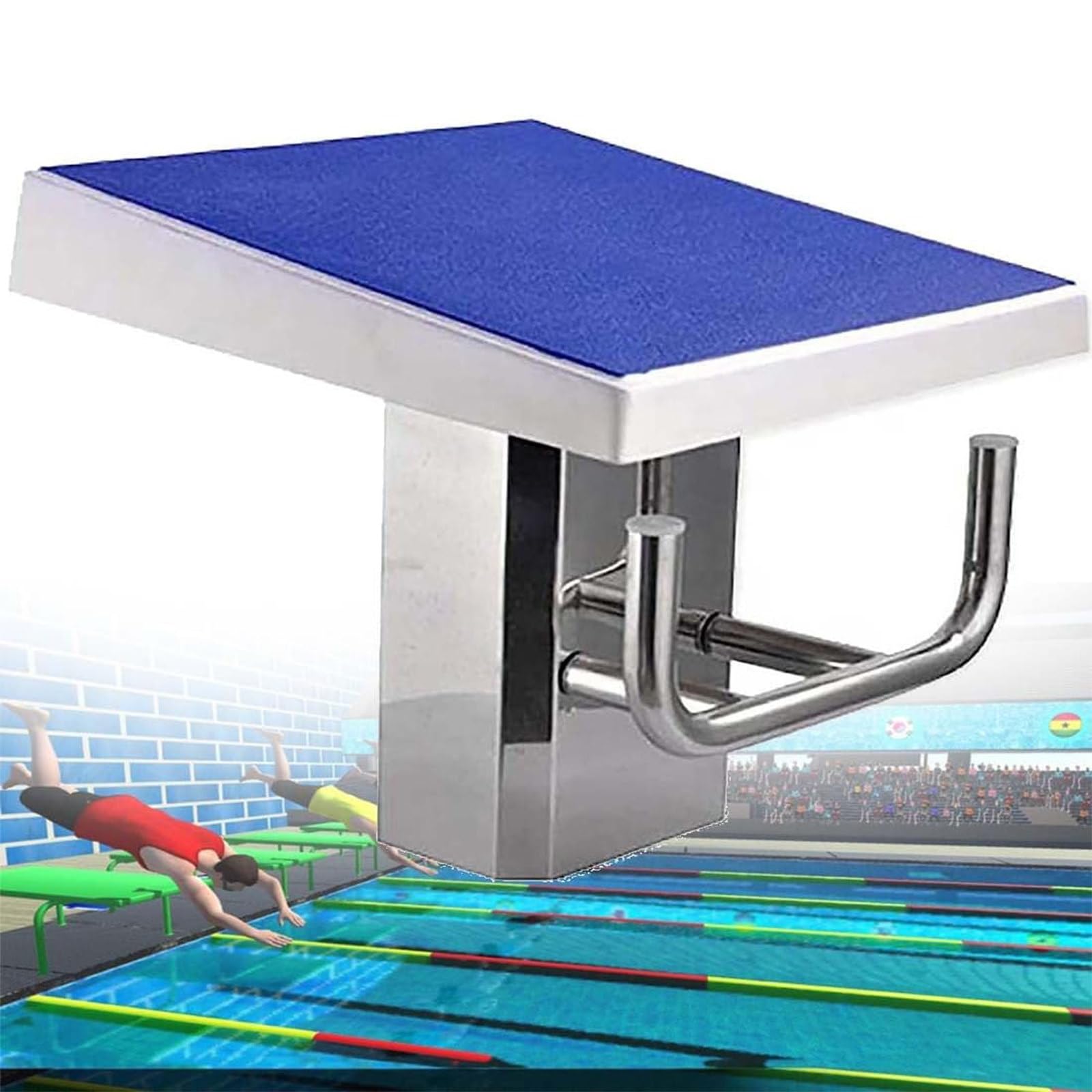 Plateforme de plongeon pour piscine idéale pour l'entraînement