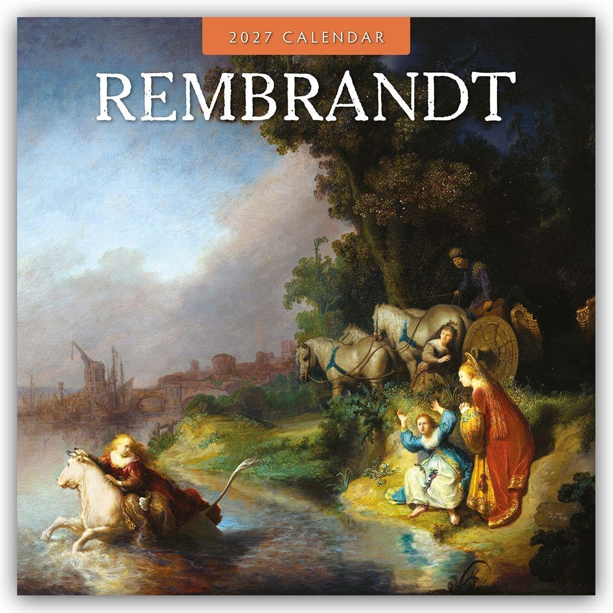 Rembrandt 2027 Square Wall Calendar: Original Red Robin Publishing Ltd-Kalender [Mehrsprachig] [Kalender]