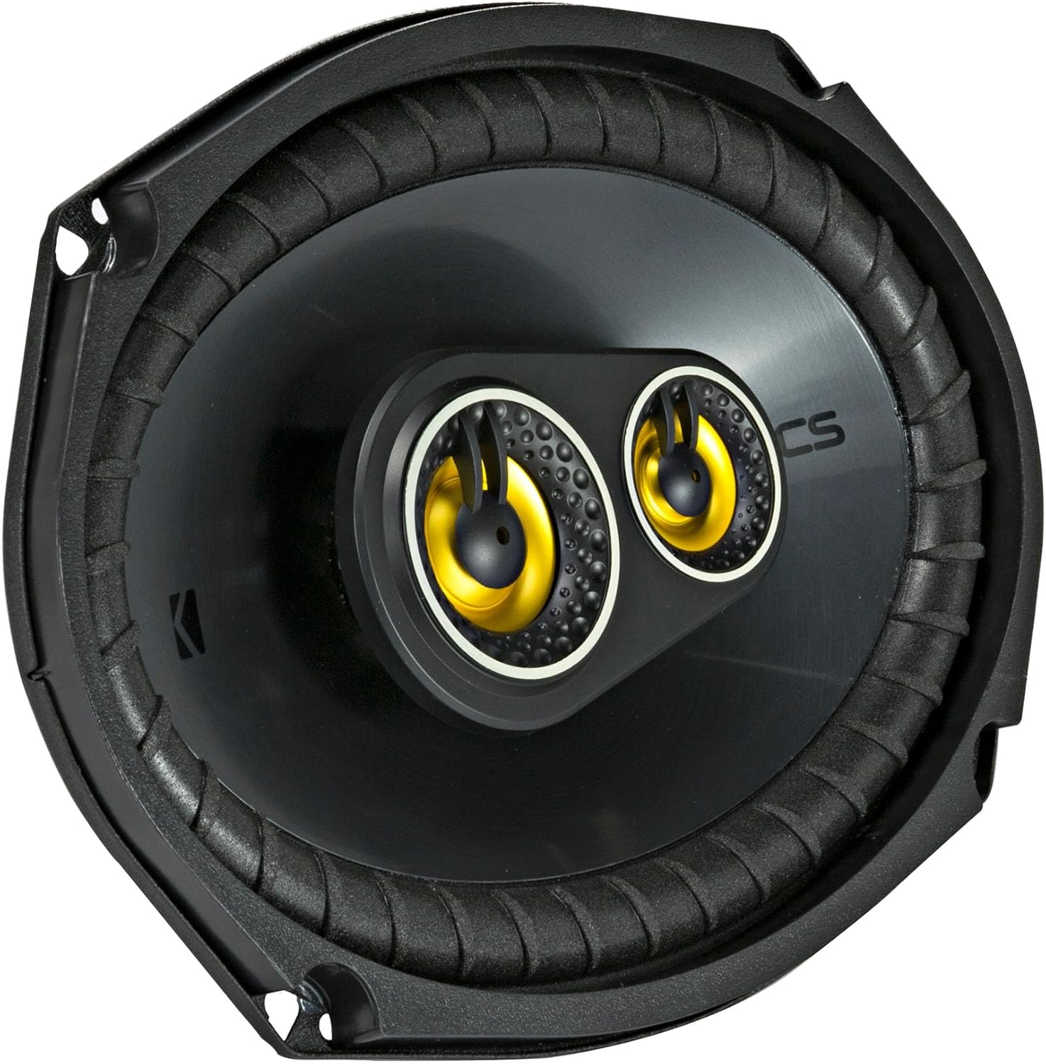 KICKER 46CSC654 & 46CSC6934 CS Series Car Speaker Bundle – 6.5” 2-Way & 6x9” 3-Way Speakers (4 Total), 450W Peak, EVC Tech, Polypropylene Cones, Zero-Protrusion Tweeters.