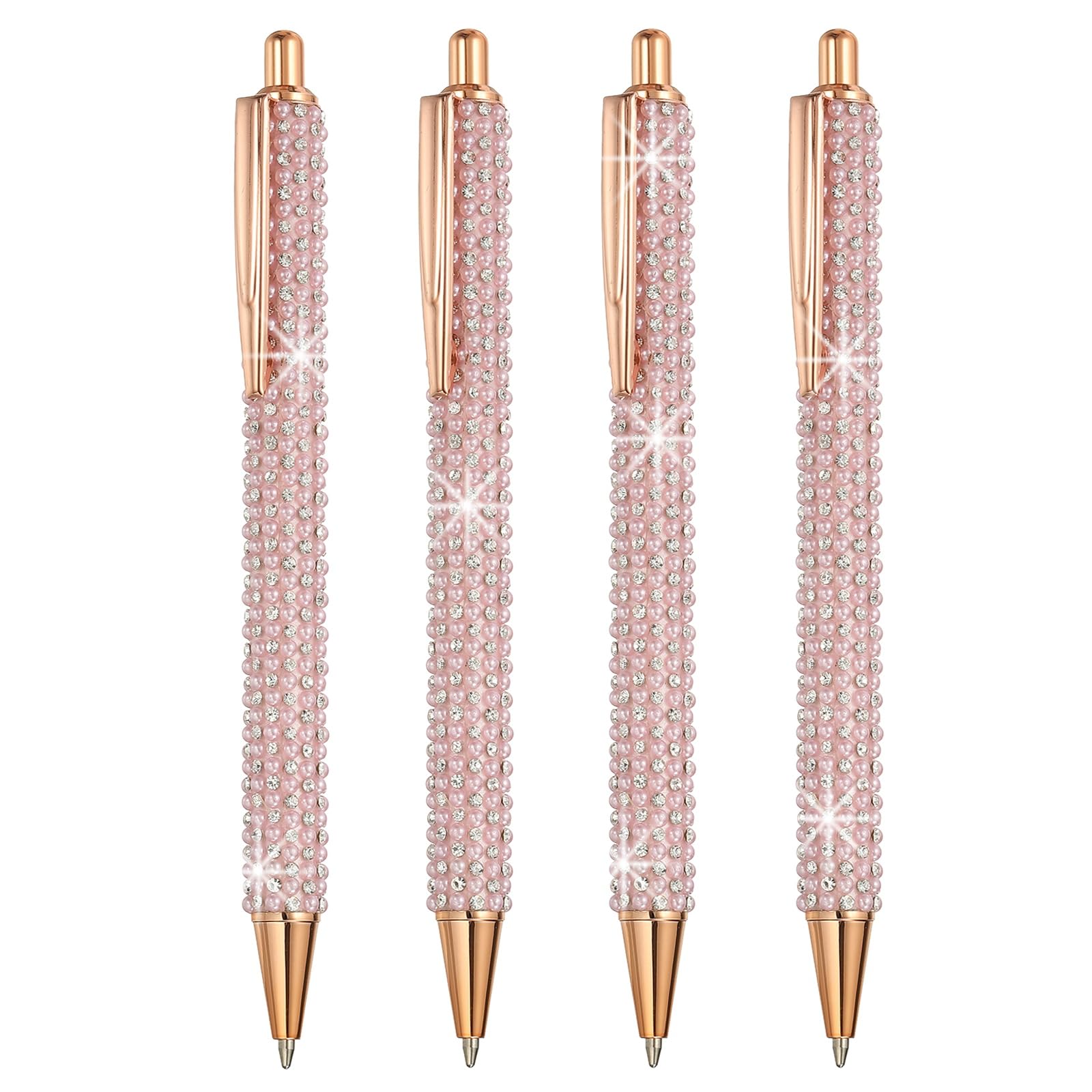 PATIKIL Rhinestone Metal Ballpoint Pen