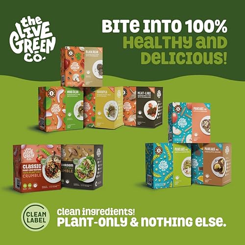 Miniatura 8 de Hamburguesa de frijoles negros y hongos ingredientes a base de plantas 14 onzas