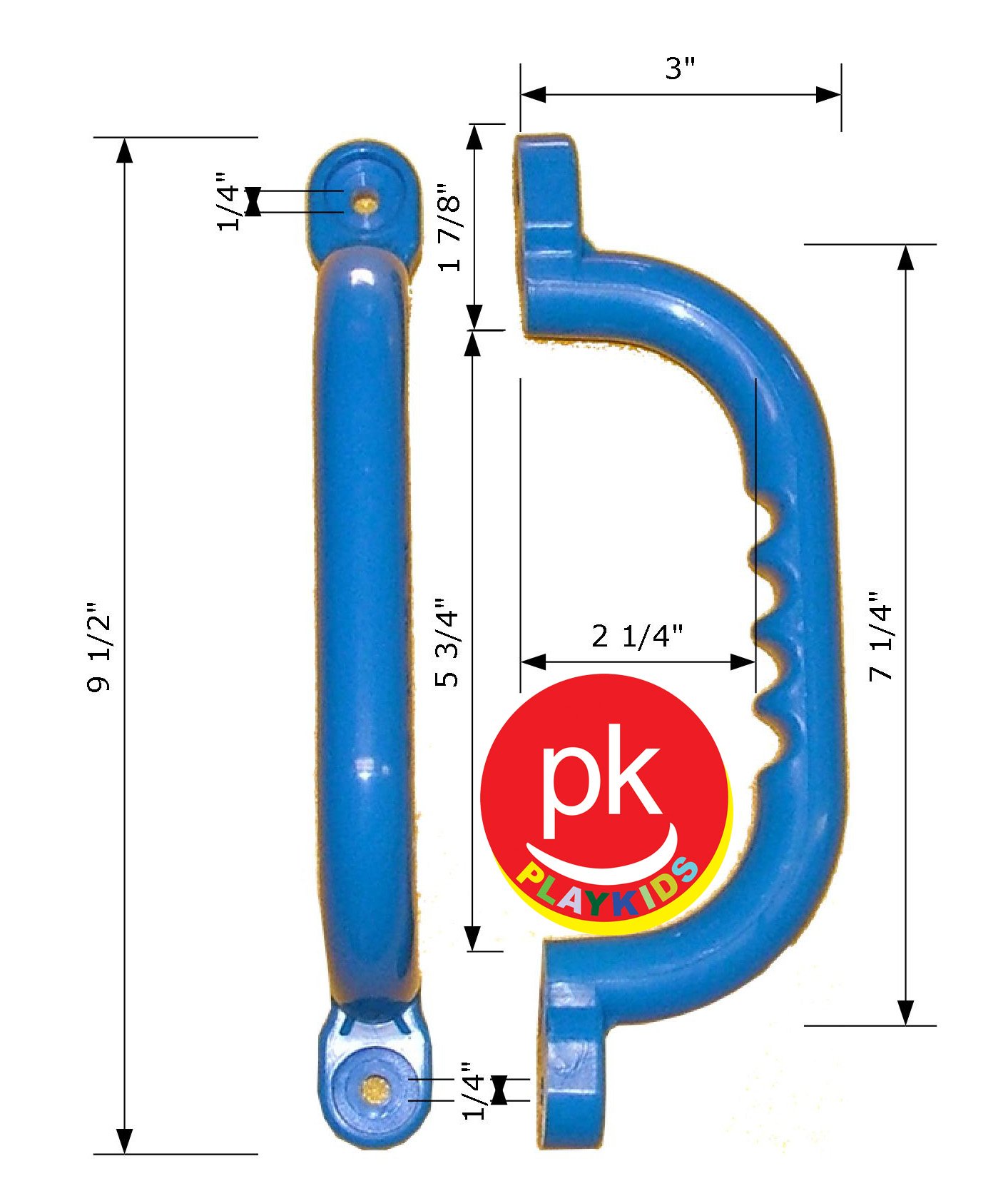 Handle Safety for Play Set Hand Grips Jungle Gym, Grab Bar for Swing Set Playgrounda Good Grip 10