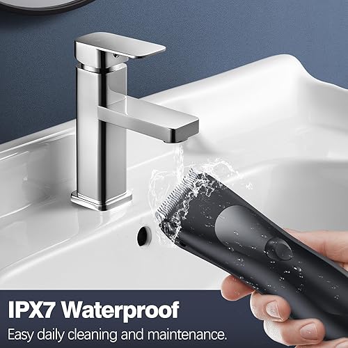 Miniatura 4 de Cortadora de pelo para hombres, maquinilla de afeitar eléctrica para el pelo de la ingle y el pelo púbico, recortadora de pelota, recortadora de