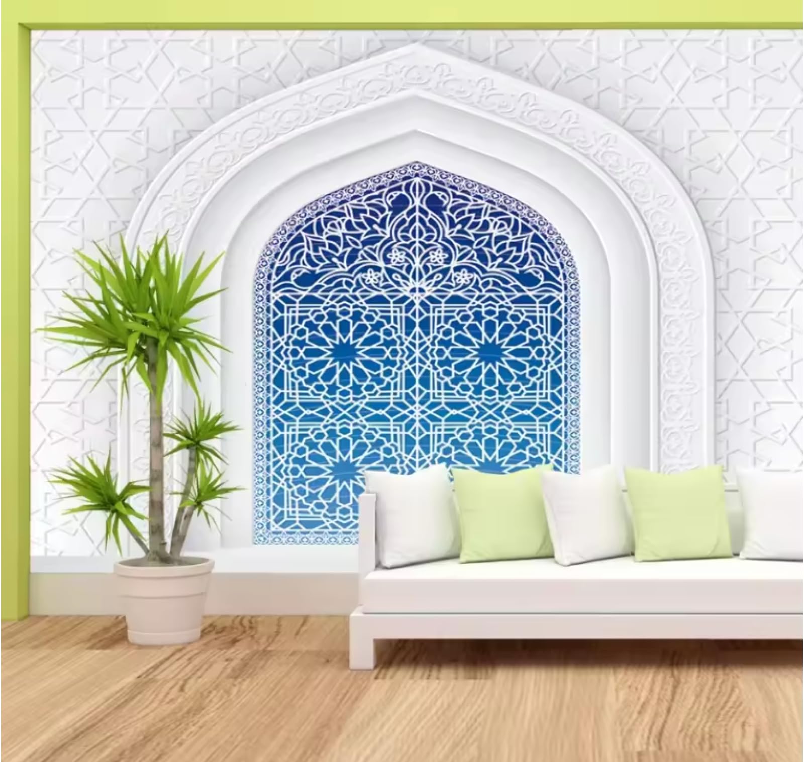 Tapety ścienne wystrój domu tapeta do salonu dekoracja drzwi geometryczny mural 3D tapeta, 3D, 400 x 280 cm