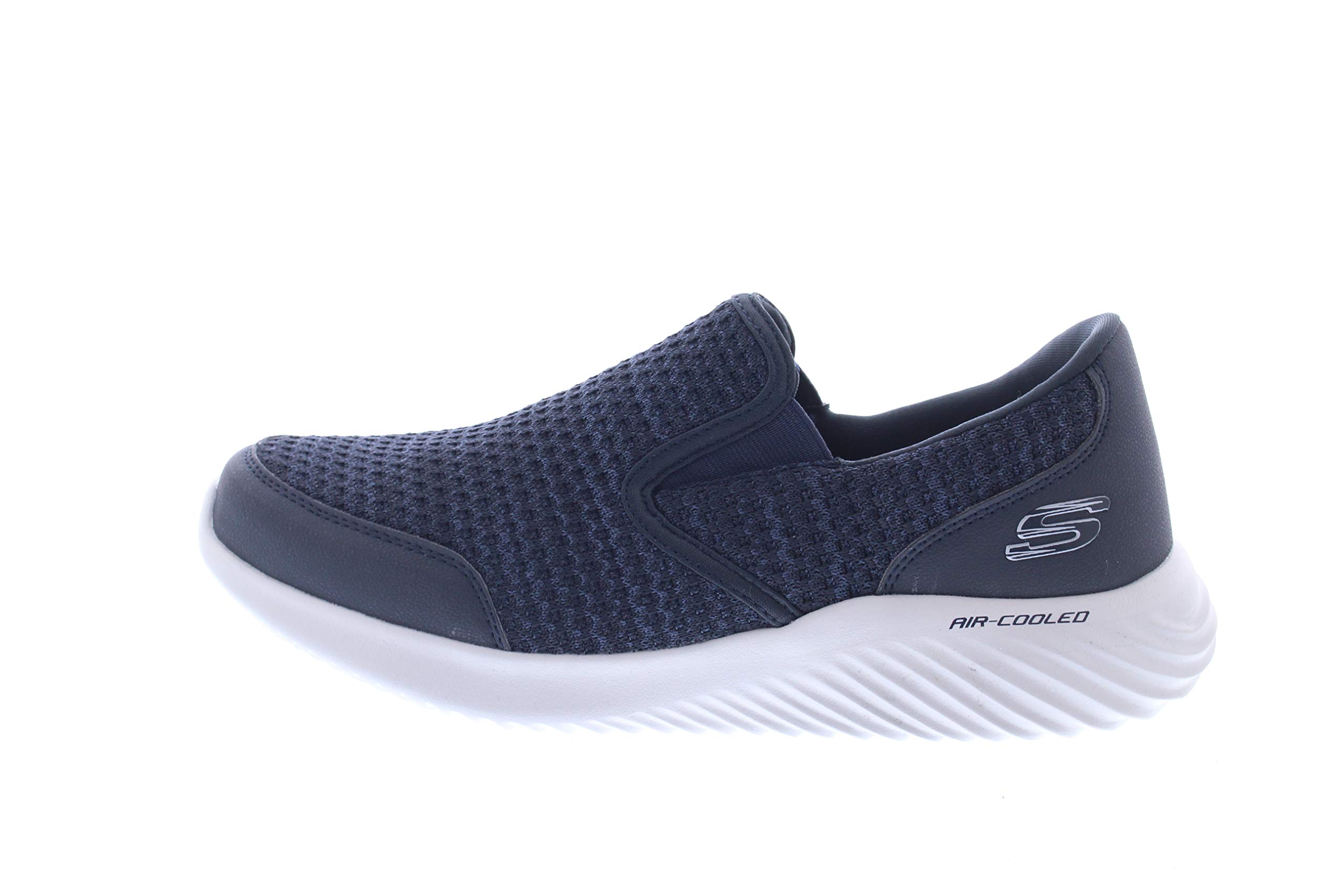 Skechers Mens Bounder-VERTVILLE Navy Running Shoe - 10 UK (52507) (B07NRZHDFB) Amazon Price History, Amazon Price Tracker