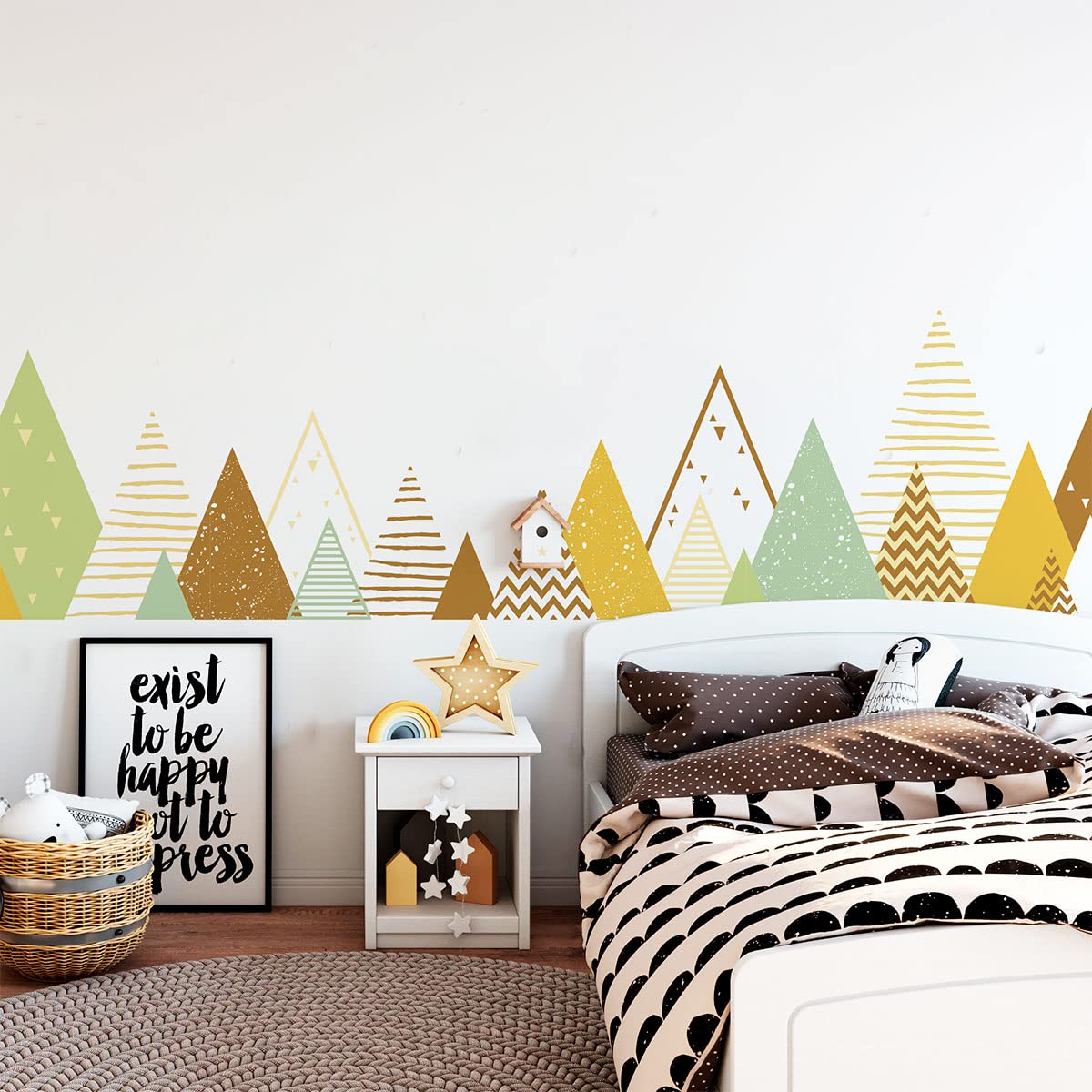 Ambiance Sticker s Murales Niños Decoración Habitación Bebé – Adhesivo de pared gigante | Miaka – 100 x 170 cm