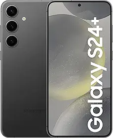 Smartphone Samsung Galaxy S24+, Galaxy AI, Selfie de 12MP, Tela de 6.7" 1-120Hz, 256GB, 12GB RAM - Preto (Recondicionado)