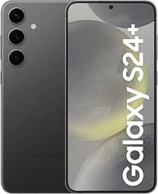 Smartphone Samsung Galaxy S24+, Galaxy AI, Selfie de 12MP, Tela de 6.7" 1-120Hz, 256GB, 12GB RAM - Preto (Recondicionado)