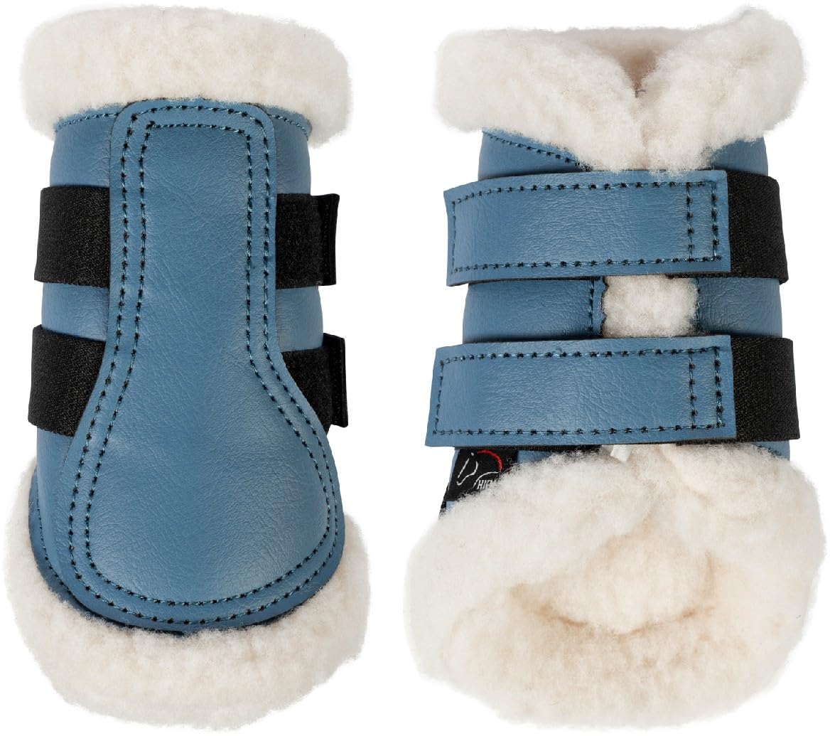 HKM Comfort Shetty Protection Boots Smokey Blue Minature shetland