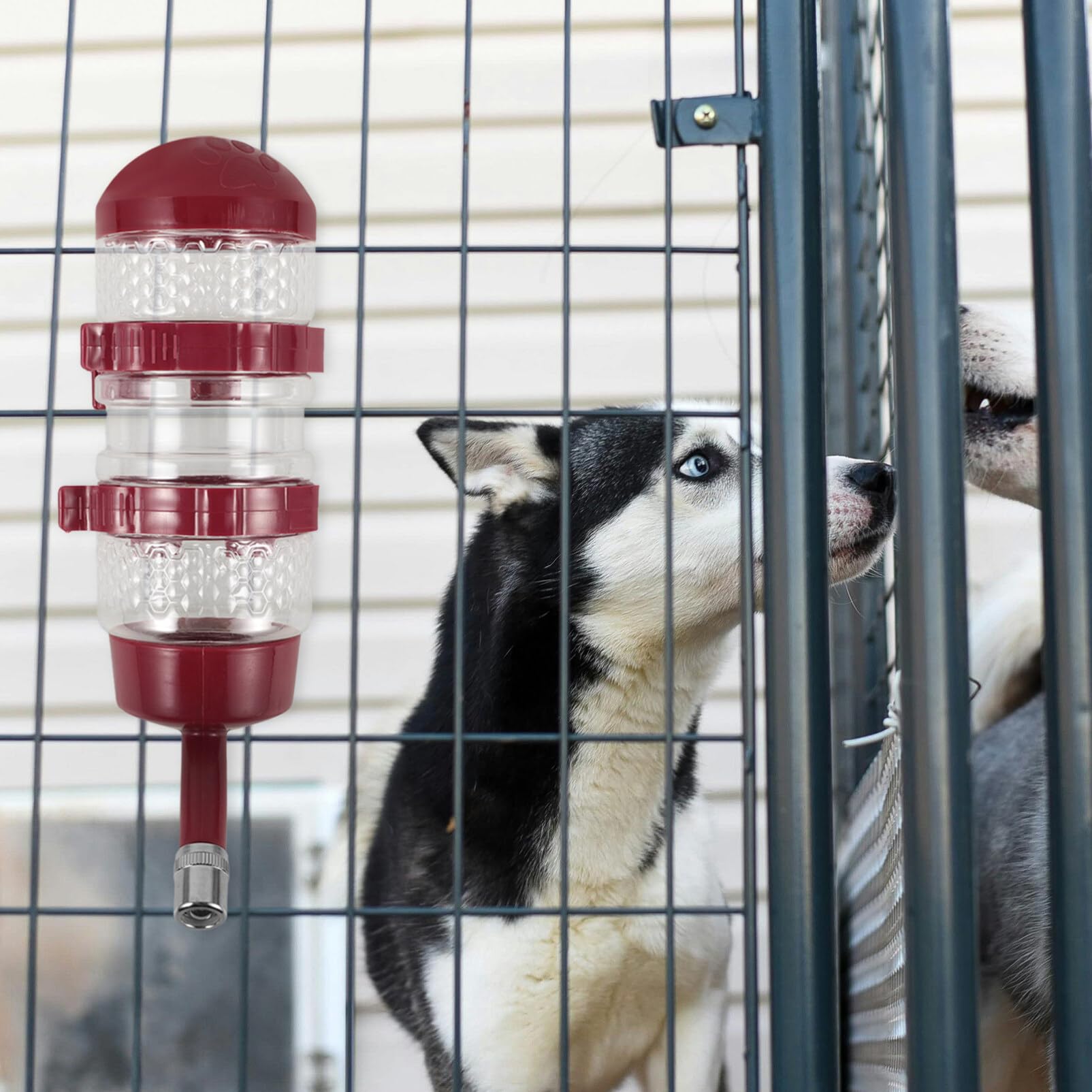 Milisten Pet Water Bottle Hanging Dog Water Dispenser Kennel Pet Cage Crate Feeder Dog Crate Water Bottle 500ml Dripless Pet Drinking Fountains for Cat - Image 4