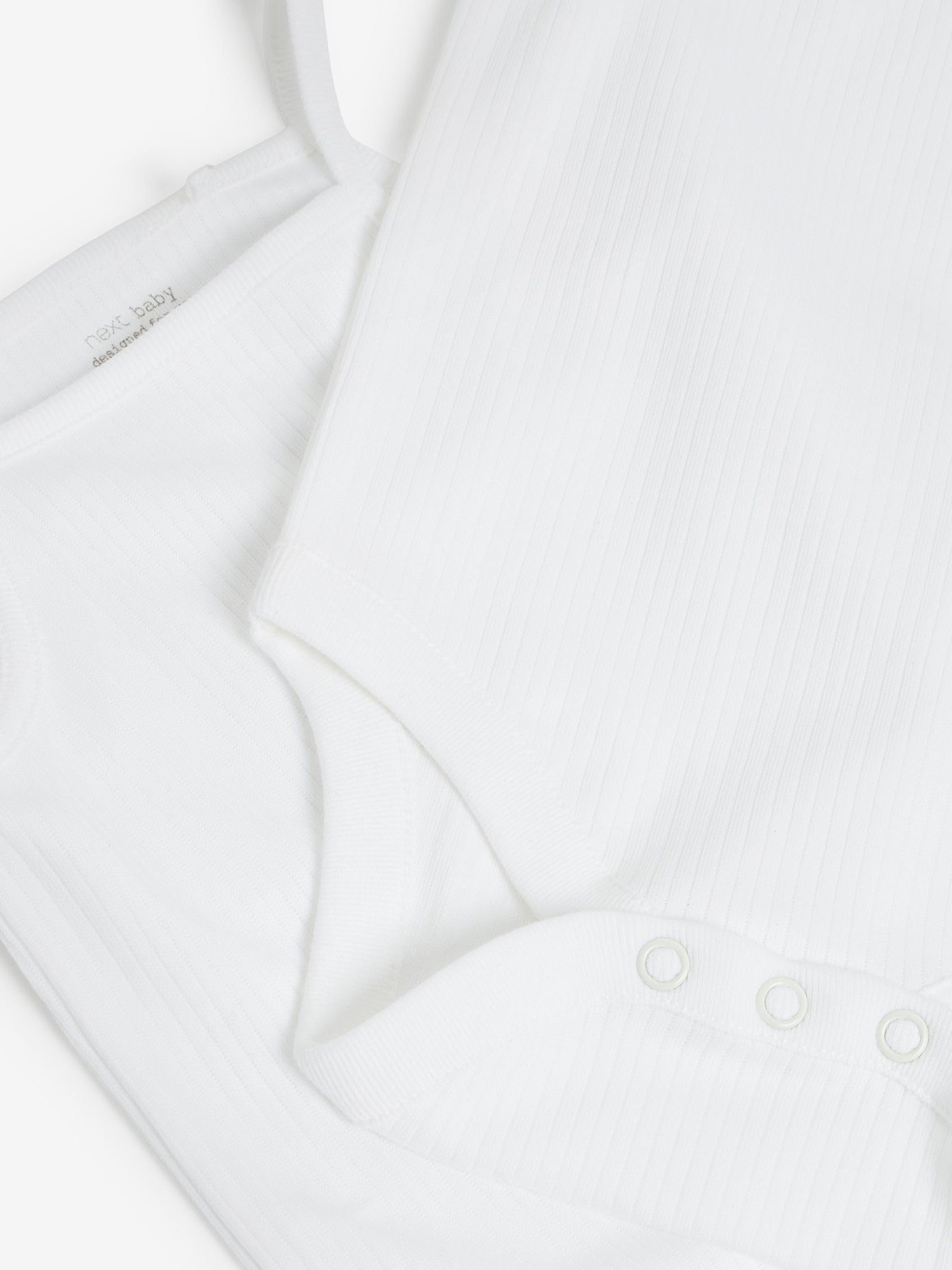 NEXT Unisex Bambino Confezione da 7 body bebè con bretelline