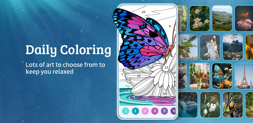 Daily Coloring Paint by for Android