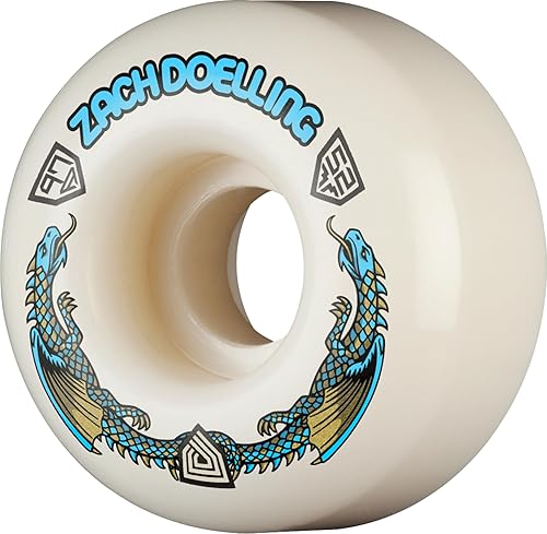 Miniatura 51 de Ruedas de patineta Powell Peralta Dragon Formula 88A, A2, 54mm x 39mm 88A A2 Asimétrico
