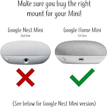 Google Home Mini バックパック: Googleの家庭用ミニボイスアシスタント用 シンプルでクリーンなコンセントウォールマウントハンガースタンド コードラッピング不要 アメリカで設計 1-Pack ホワイト 757347514348