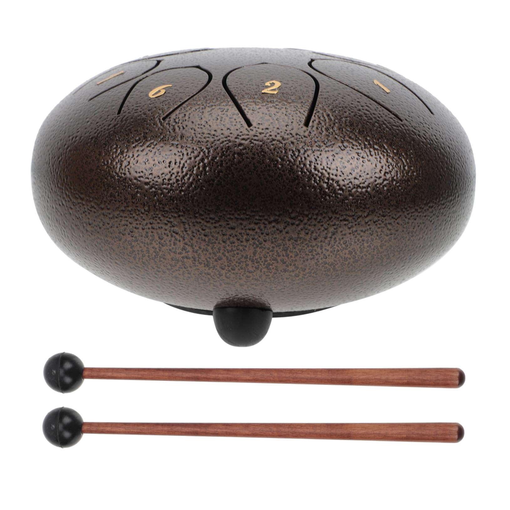 Instrumento de Percusión de Bolsillo de Acero para Niños y Adultos Diseño Creativo, 8 Notas y Función de Iluminación Musical para Iniciación y Liberación de Estrés