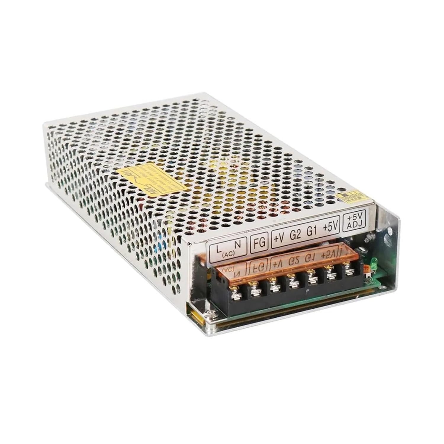120W Dual Output Power Supply AC-DC 5V 12V +5V 24V +12V-12V +15-15V +24V-24V Power Converter Transformer with Memory Function(D-120 12V5A -12V5A)