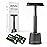 ZOMCHI Double Edge Safety Razor with 10 Safety Razor Blades, Single Blade Razor for Men with Razor Stand, Men\'s Safety Shaving Razors - Black