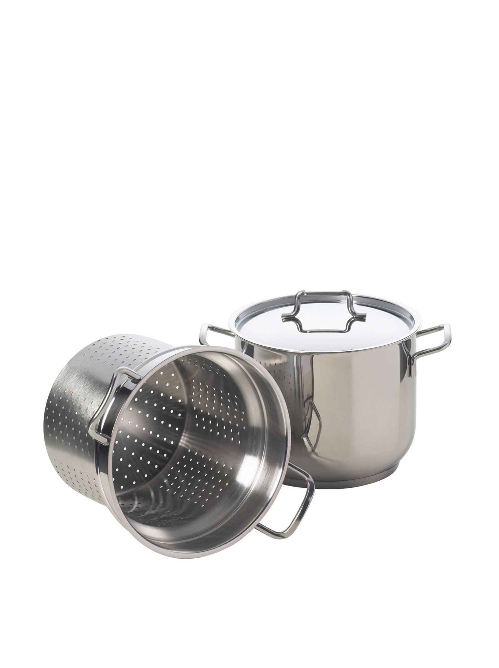 Excelsa 42183 Pastamica Plus Pastaiola 5 Litri, Acciaio Inox 18/10