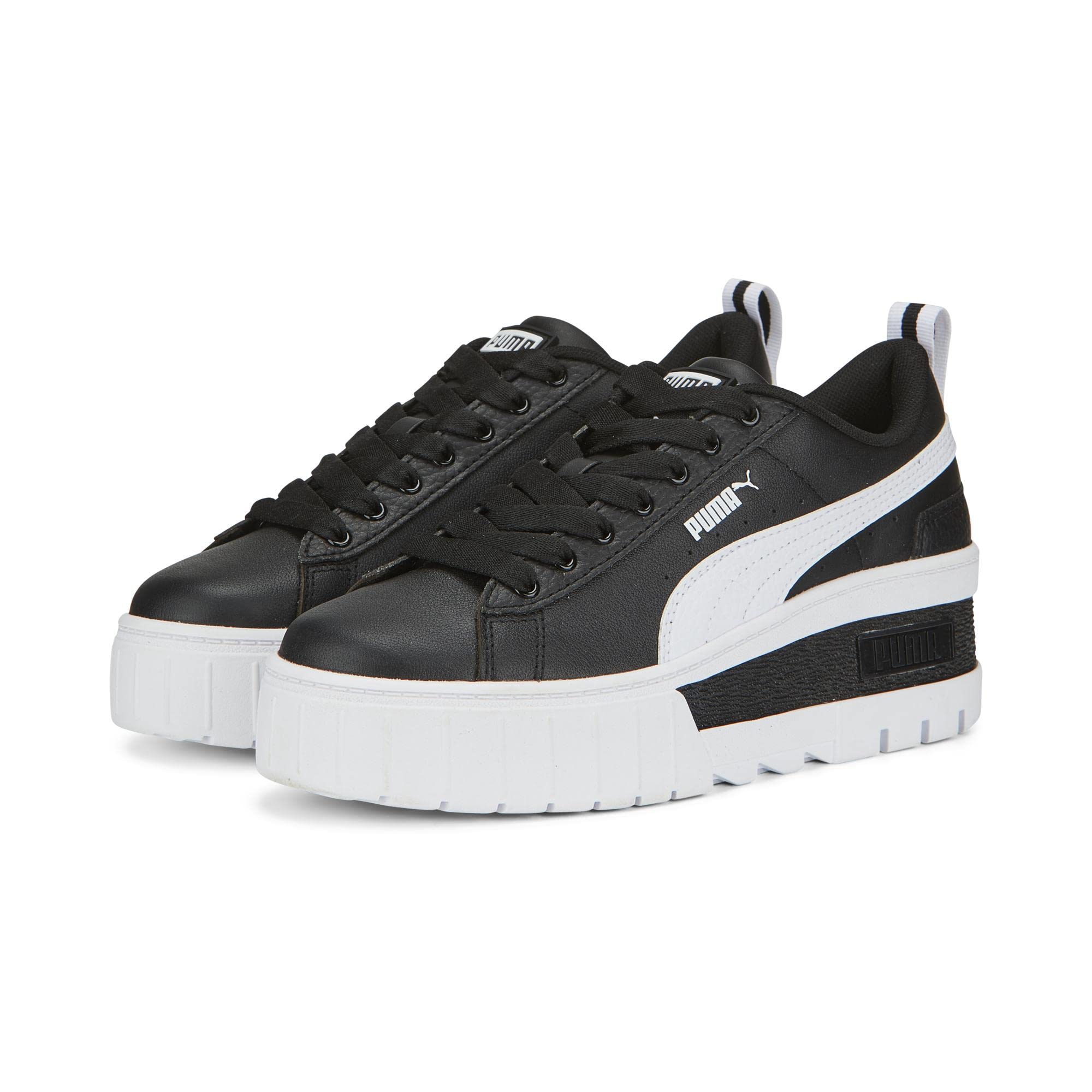 Puma Mayze Wedge WNS Sportschuhe Damen, Schwarz, 36 EU, Schwarz, 36 EU