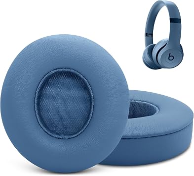 GVOEARS Replacement Earpads for Beats Solo 4 Wireless Headphone -Slate Blue
