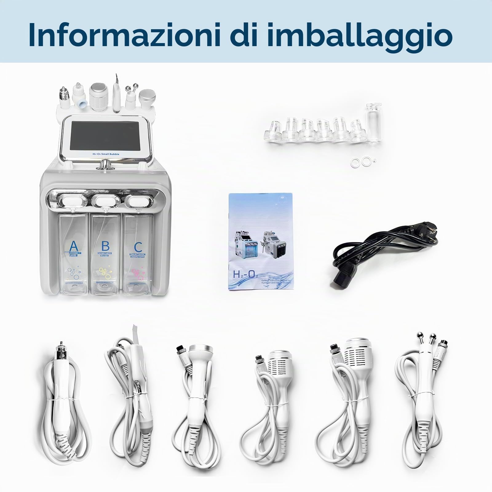 Hydrogen Oxygen Skin Care Machine idrofacciale