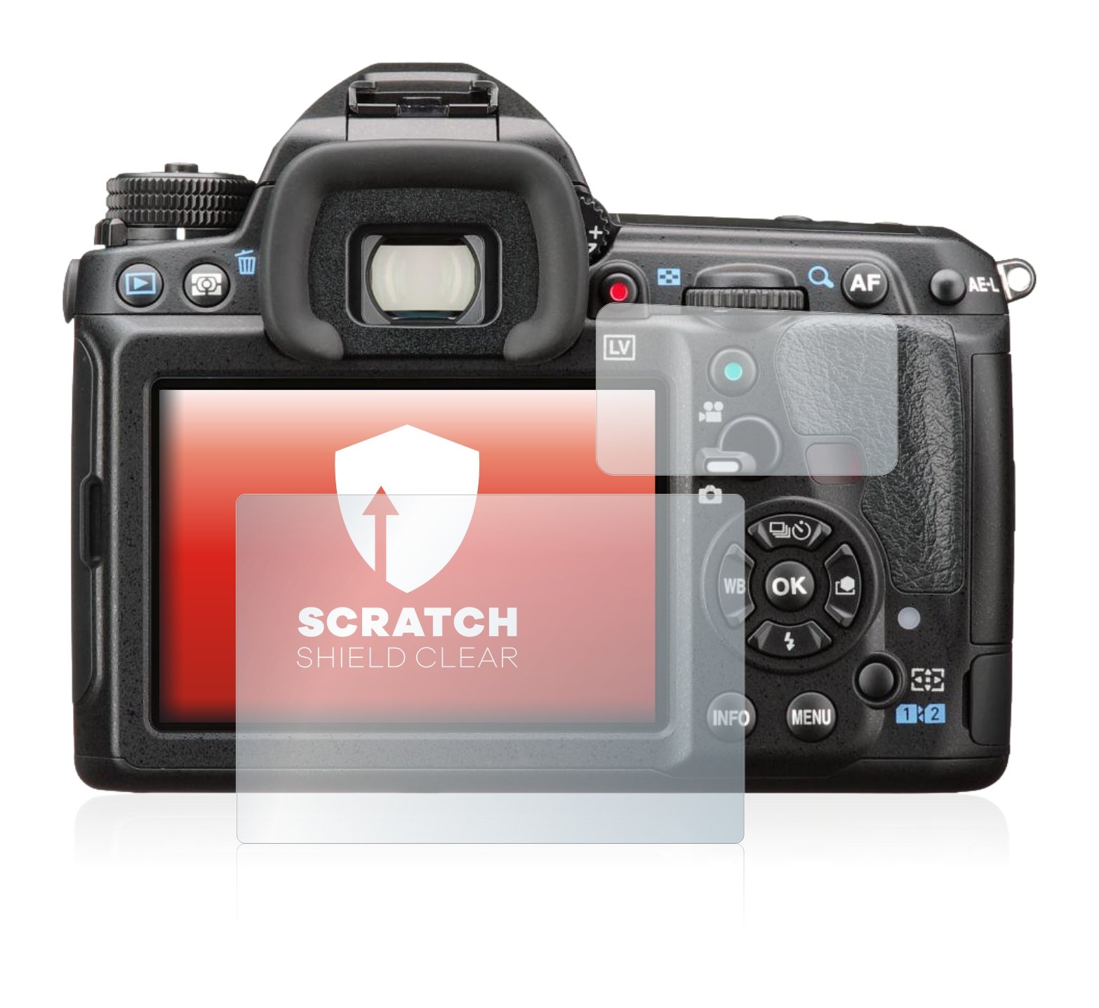 Upscreen Scratch Shield Schutzfolie Für Pentax K-3 II – Kristallklar, Kratzfest, Anti-Fingerprint