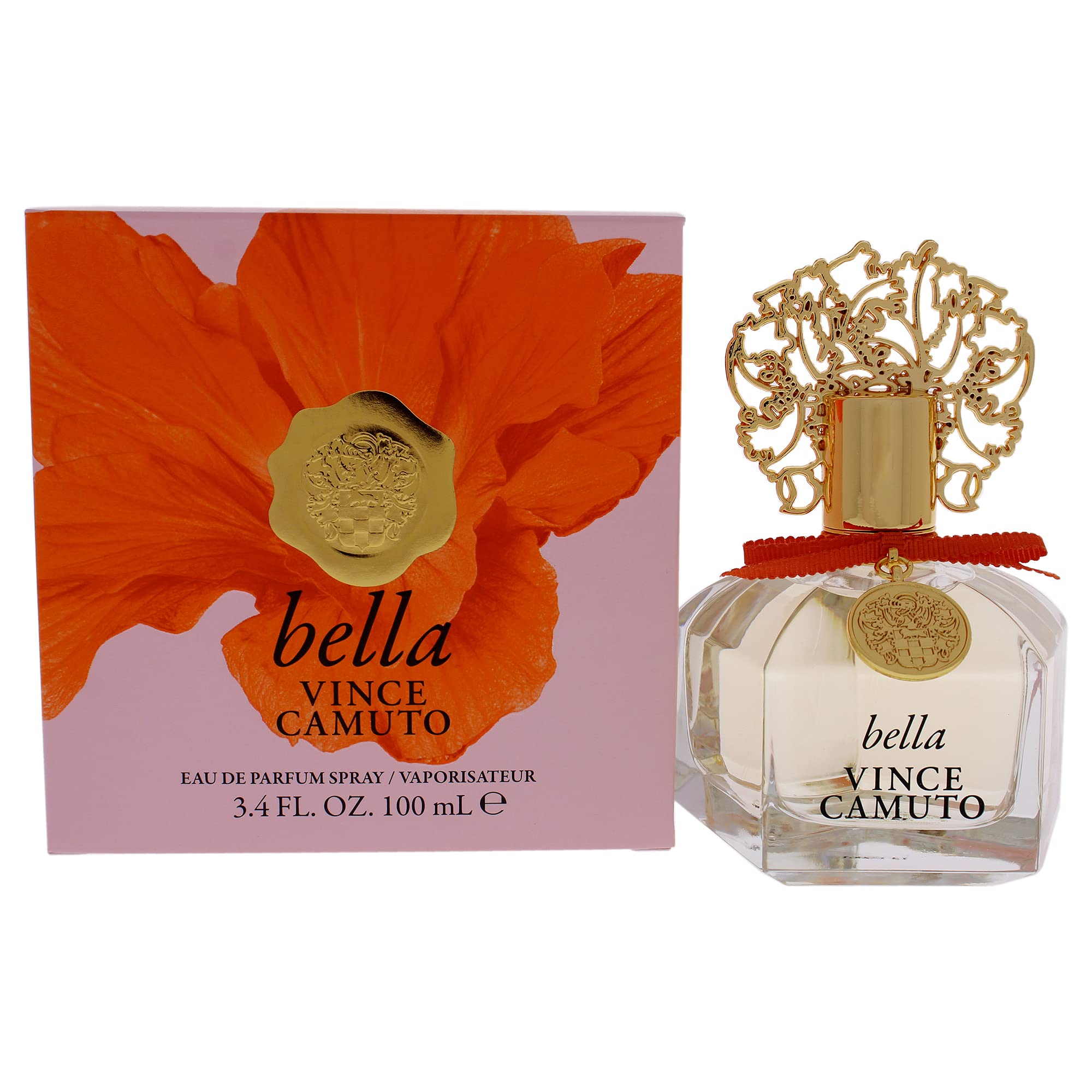 Vince Camuto Bella Eau de Parfum Perfume for Women, Floral and Fruity Scent