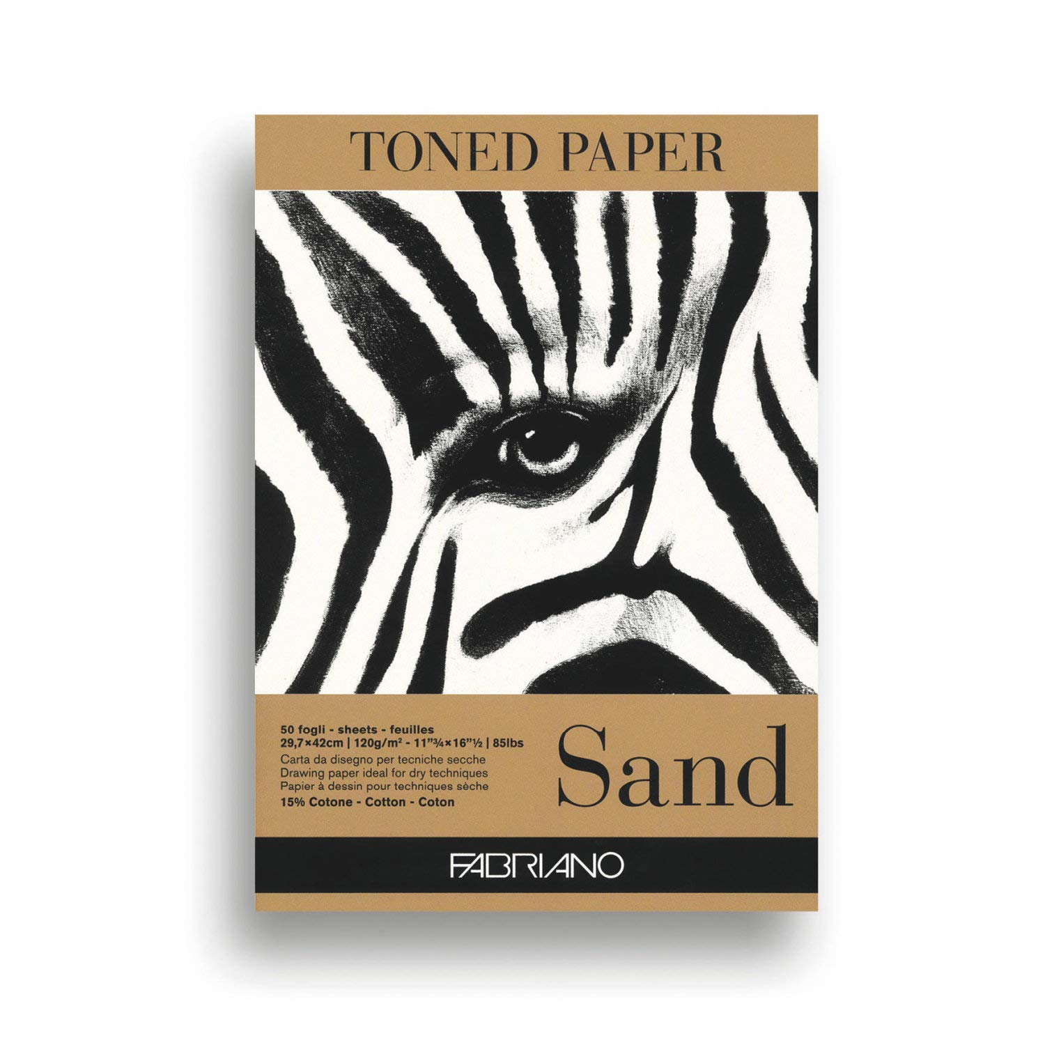 Fabriano Toned Paper Pad Sand, Size - A3, 120 GSM (Contains- 50 Sheets) (B087ZRQT68) Amazon Price History, Amazon Price Tracker