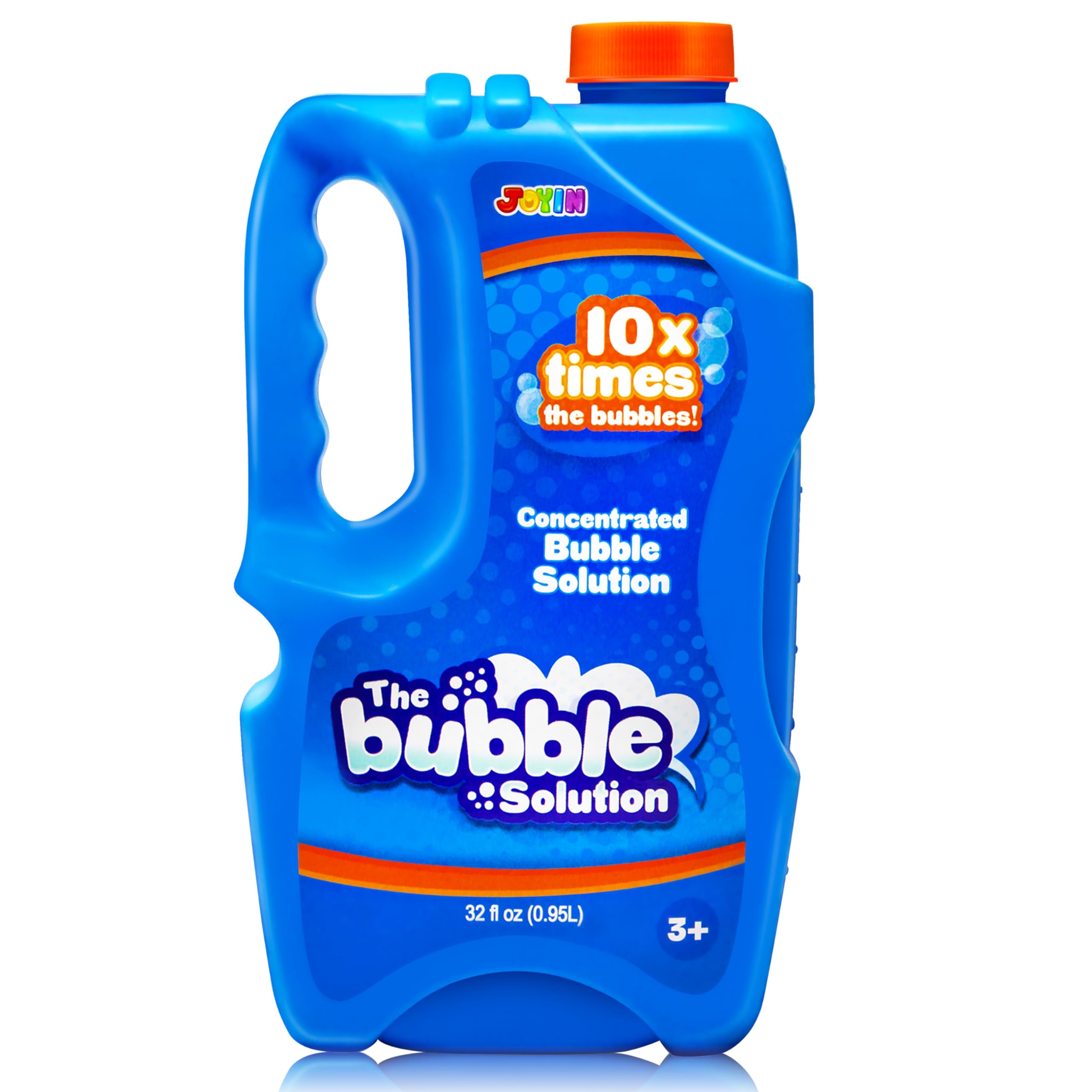 JOYIN Up to 9.5L of bubble fun from one 0.95L concentrated refill for Easter, summer games, boys and girls outdoor play. Premium big-bubble mixture for machines and bubble guns .