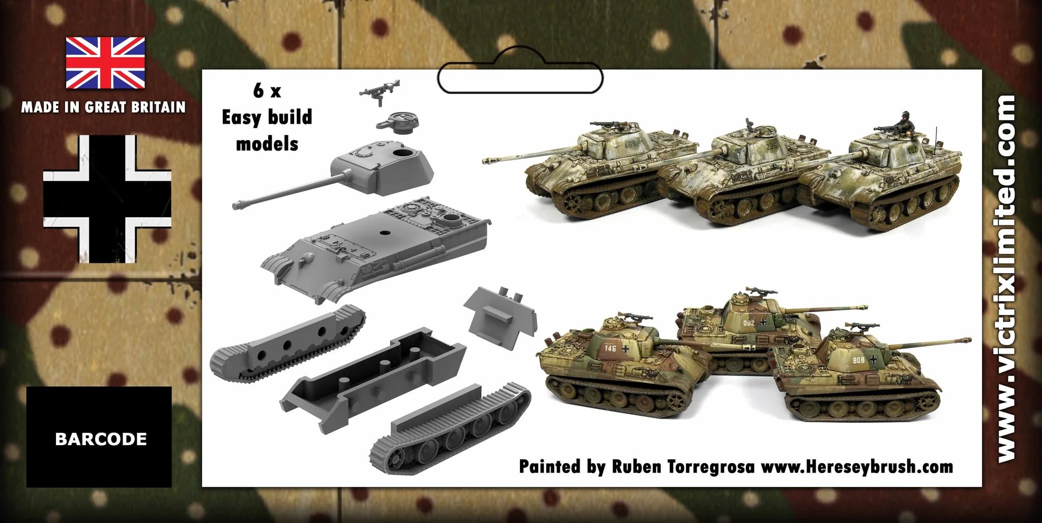 Amazon | Wargames Delivered - Victrix Panther Ausf Gタンクセット