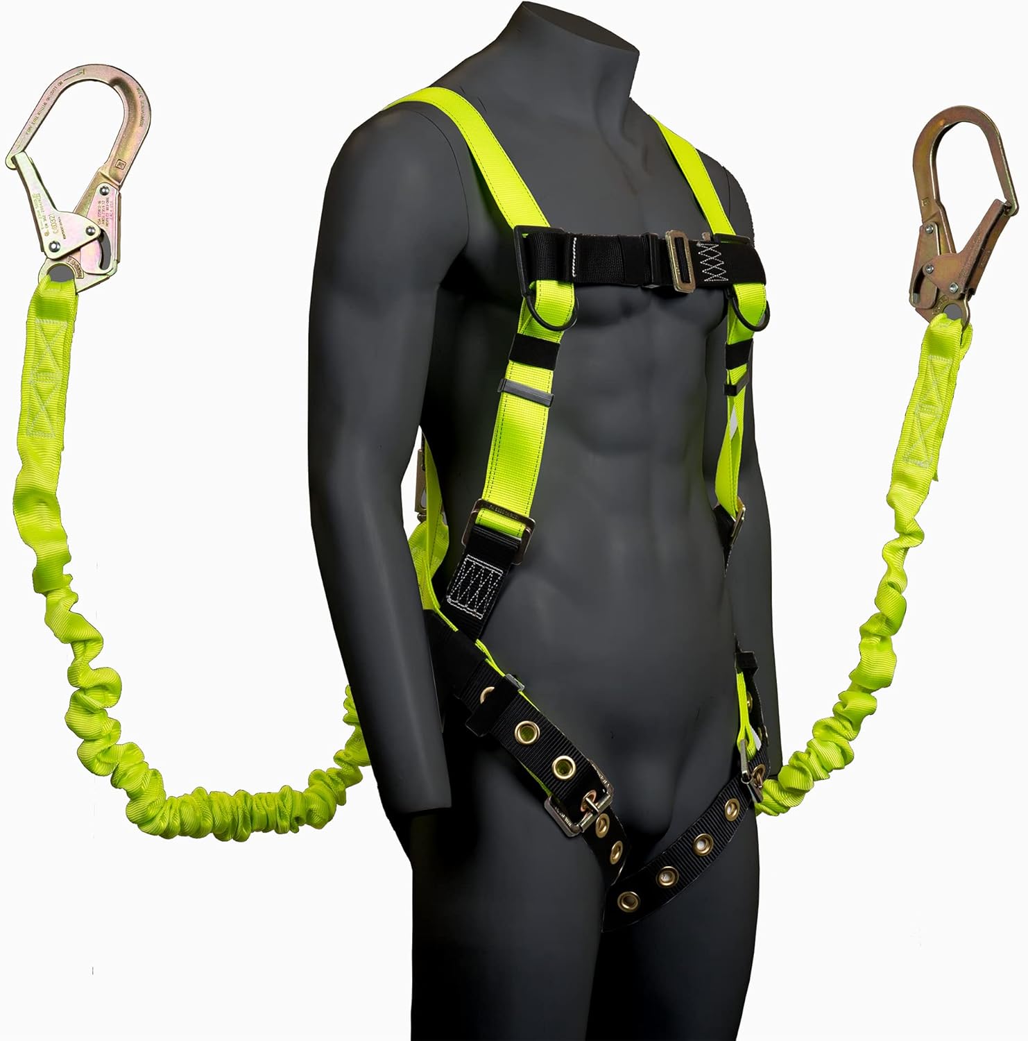 JORESTECH Safety Full Body Harness with differnet Safety Lanyards for Fall Protection
