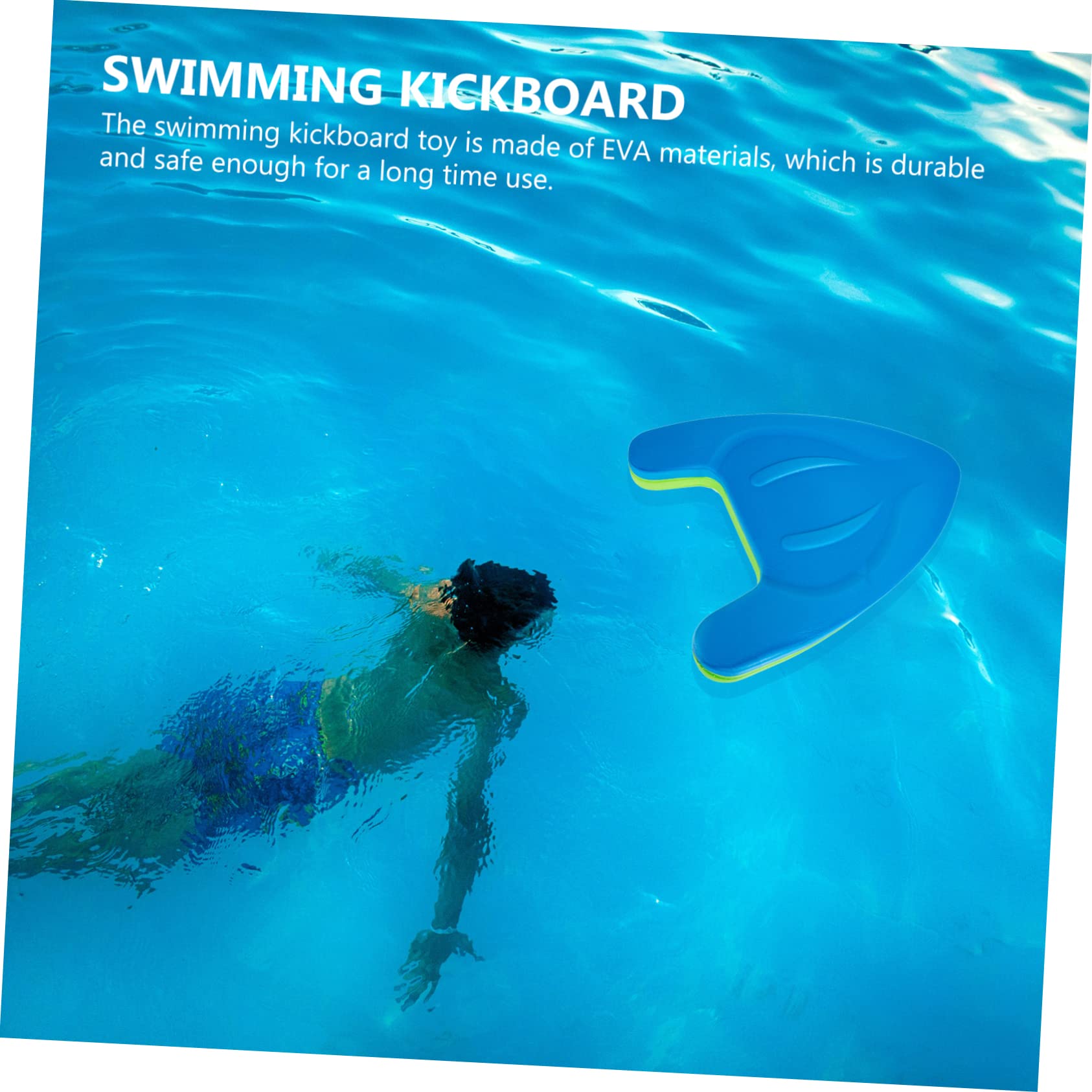 VICASKY Summer Kids Pool Swimming Float Eva Material Kick Board for Kids Random Color