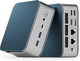 Getorli Mini PC, Dual LAN AMD R5 7430U (Max 4.3GHz), Mini Gaming PC 16GB DDR4 RAM 1TB SSD, Mini Computer 4K 60Hz Displays/ Price In India
