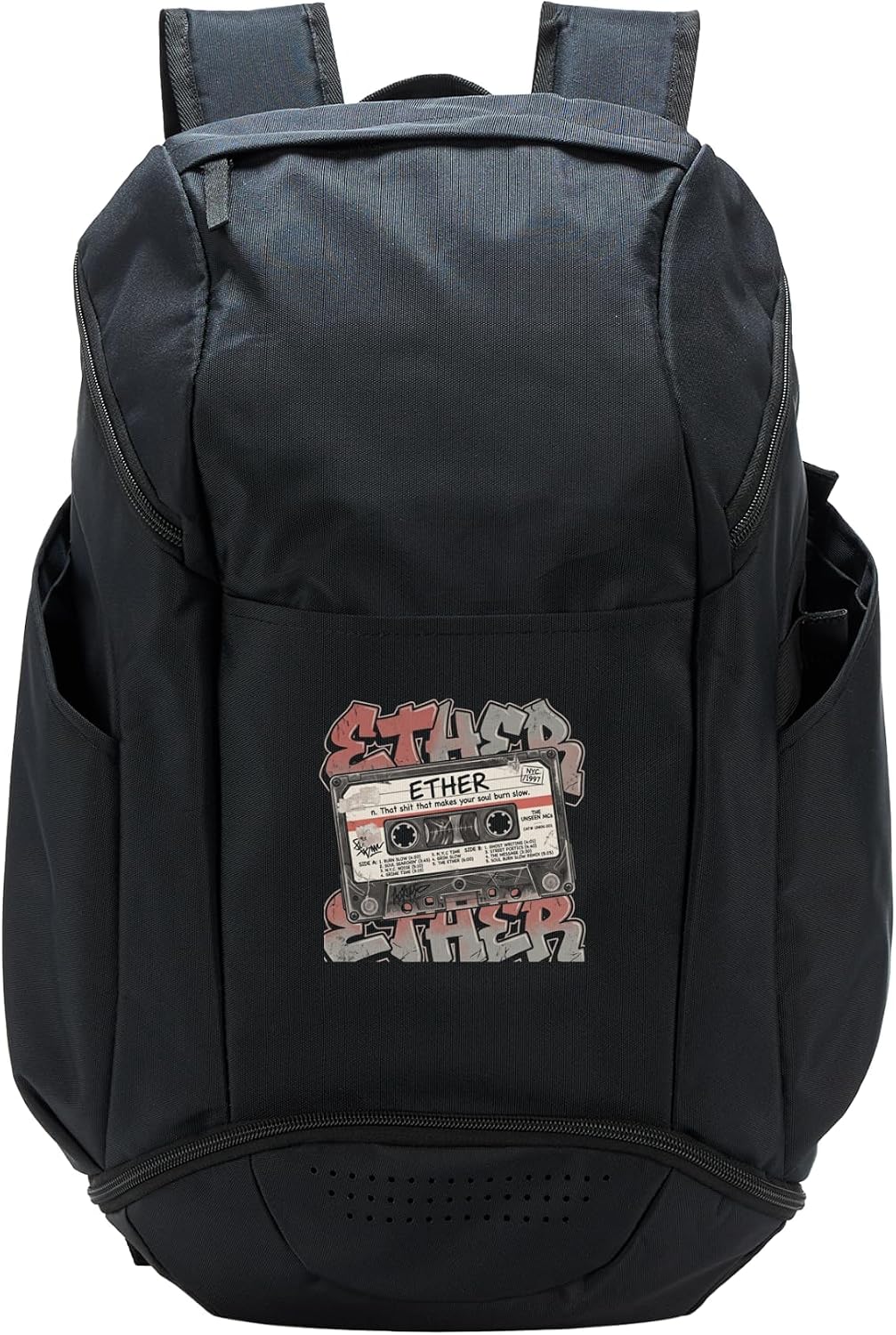 Ether Tshirt Music Rap Oldschool Hiphop Urban Streetwear Sport Backpack
