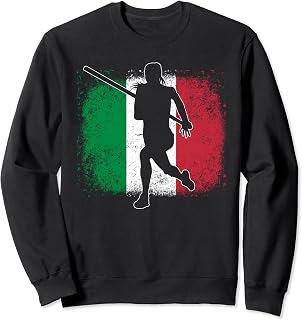 Pole Vault Italia Italy Italian Flag High Jump Sweatshirt