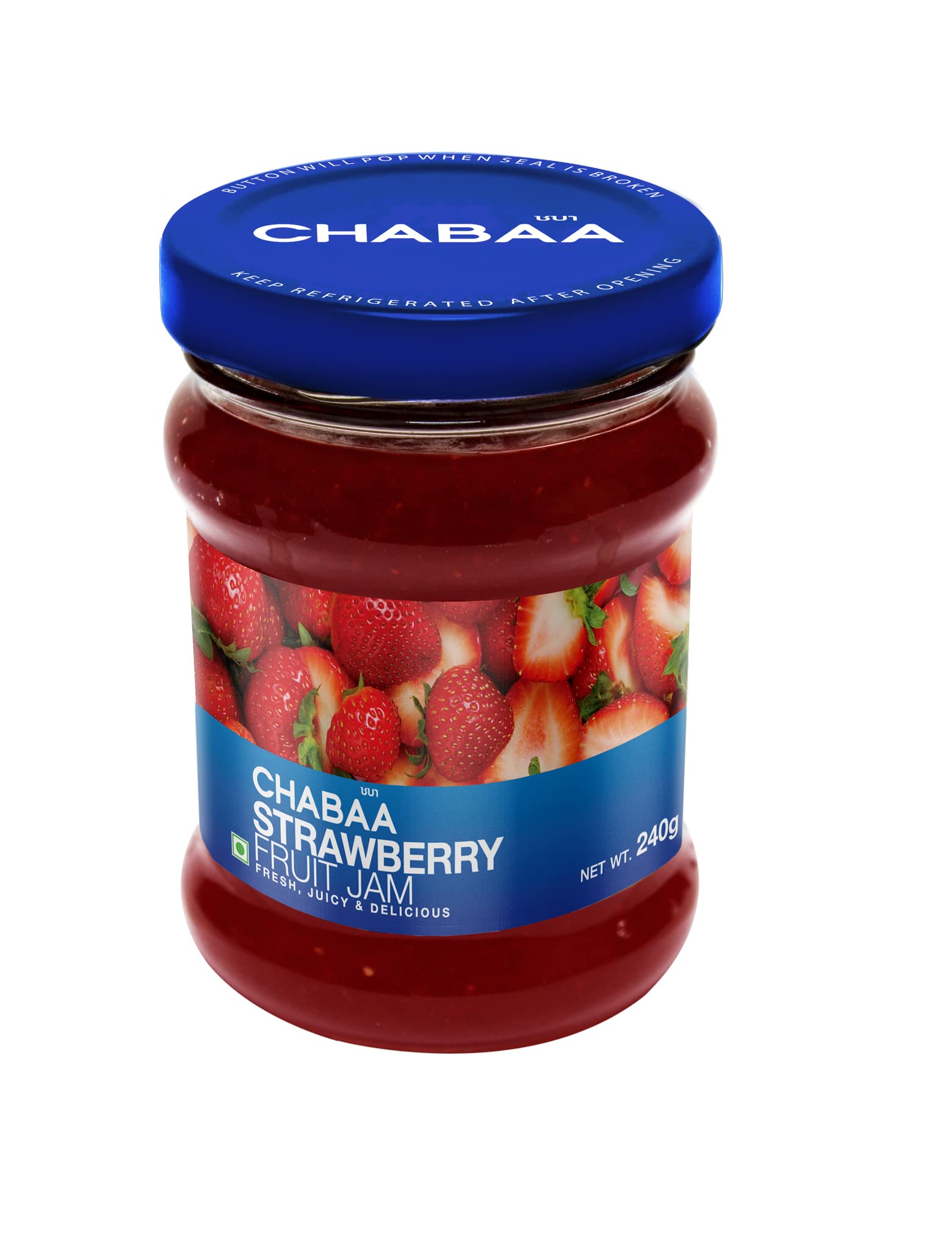 Chabaa Fruit Jam, Strawberry, 240g (B06XT2YB4V) Amazon Price History, Amazon Price Tracker