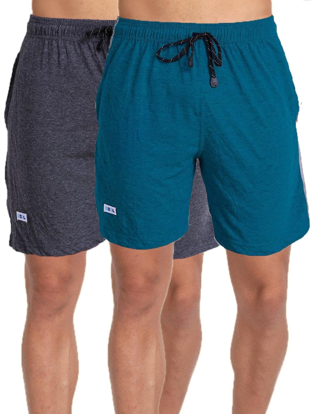 t t T.T. Cotton Blend Shorts for Men | Regular Fit | Elasticated & Zipper | 2 Sided Pockets & 1 Back Pocket | Solid | Above Knee Length Bermuda Short | Ideal for Casual Outings-picture-37