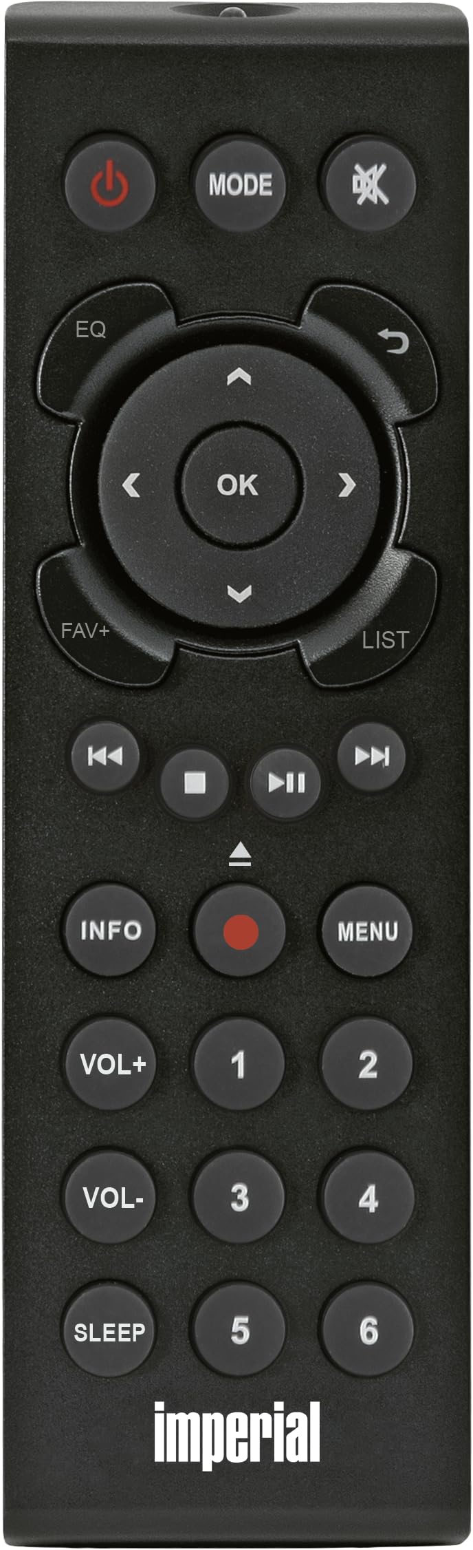 Imperial Dabman i410 BT Adaptateur Radio Hi-Fi DAB+ FM Bluetooth Noir