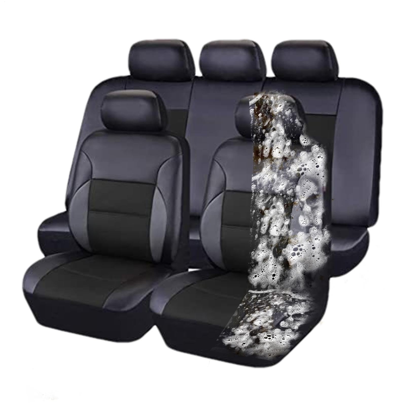 Generisch Protector de asiento de coche - de asiento de conductor universal antideslizante resistente al desgarro, de cojín impermeable para sedán, camiones, SUV
